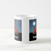 ハロウィンのカボチャ コーヒーマグカップ (中央)