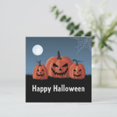 ハロウィンのカボチャ シーズンカード (スタンド正面)