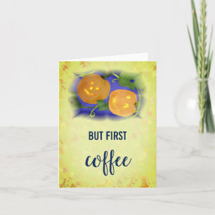 ハロウィンのカボチャ シーズンカード