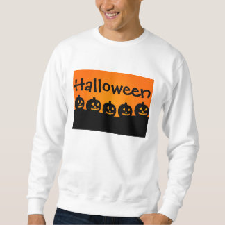 ハロウィンのカボチャ スウェットシャツ