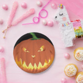 ハロウィンのカボチャ... ペーパープレート (パーティー)