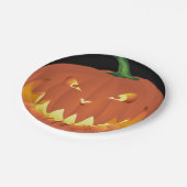 ハロウィンのカボチャ... ペーパープレート (アングル)