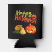 ハロウィンのカボチャ 缶クーラー (正面)