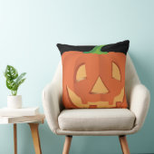 ハロウィンのカボチャ 1 クッション (椅子)