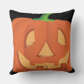 ハロウィンのカボチャ 1 クッション (裏面)