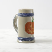 ハロウィンのカボチャ 1 ビールジョッキ (正面左)