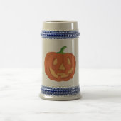 ハロウィンのカボチャ 1 ビールジョッキ (中央)