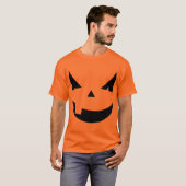 ハロウィンのカボチャ Tシャツ (正面フル)