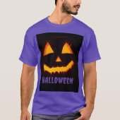 ハロウィンのカボチャ 🎃 Tシャツ (正面)