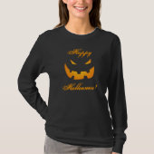 ハロウィンのカボチャ Tシャツ (正面)