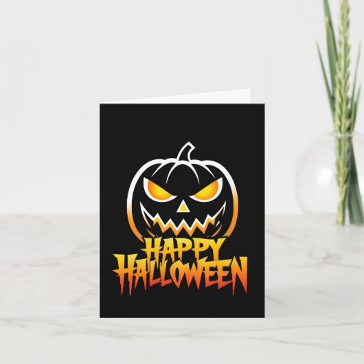 ハロウィンのカード カード (正面)