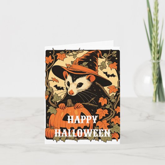 ハロウィンのカード カード (正面)