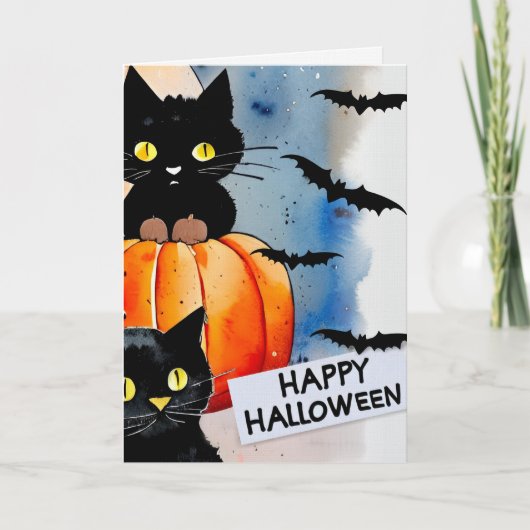 ハロウィンのカード カード (正面)