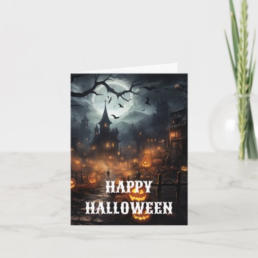 ハロウィンのカード カード (正面)