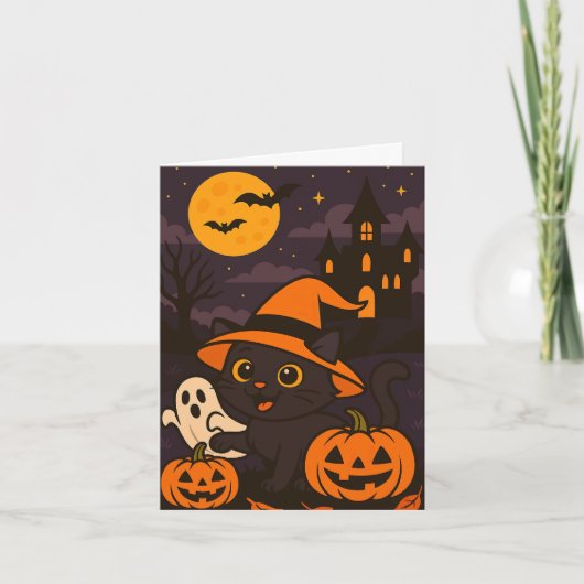 ハロウィンのカード カード (正面)