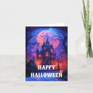 ハロウィンのカード スプーキー カード