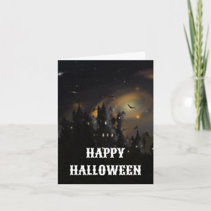ハロウィンのカード スプーキー カード