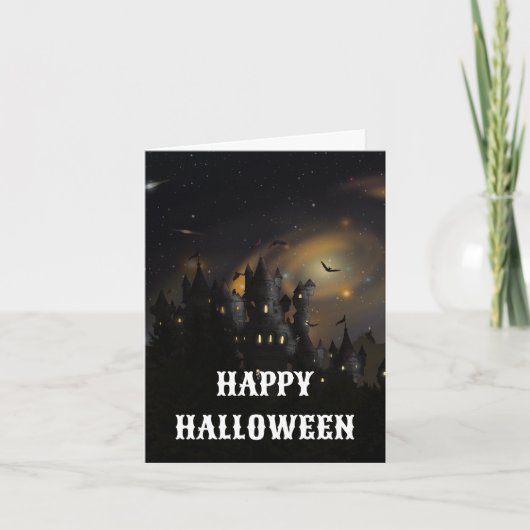 ハロウィンのカード スプーキー カード (正面)