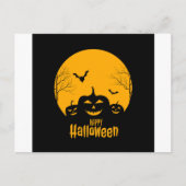 ハロウィンのカード 案内ポストカード (正面)