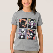 ハロウィンのキャラ トライブレンドＴシャツ (正面)