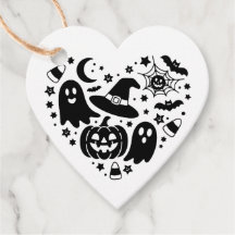 ハロウィンのギフトタグ、名入れギフトタグ