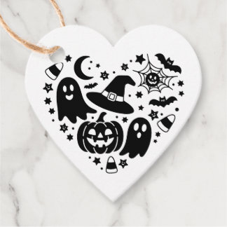ハロウィンのギフトタグ、名入れギフトタグ フェイバータグ
