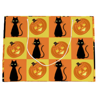 ハロウィンのギフトバッグ ラージペーパーバッグ