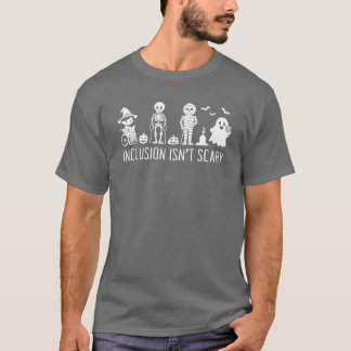 ハロウィンのギフト インクルージョンは怖くない Tシャツ