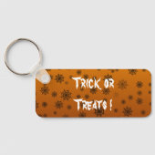 ハロウィンのクモの巣 キーホルダー (裏面)