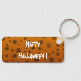 ハロウィンのクモの巣 キーホルダー