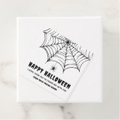 ハロウィンのクモの巣 フェイバータグ (インサイチュ)