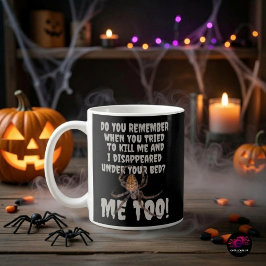 ハロウィンのクモの復讐 コーヒーマグカップ