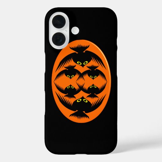 ハロウィンのクロウ Case-Mate iPhoneケース (裏面)