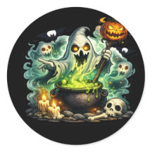 ハロウィンのコウモリのかぼちゃステッカー