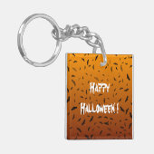 ハロウィンのコウモリ キーホルダー (正面左)
