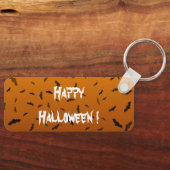 ハロウィンのコウモリ キーホルダー (正面)