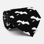 ハロウィンのコウモリ ネクタイ (ロール)