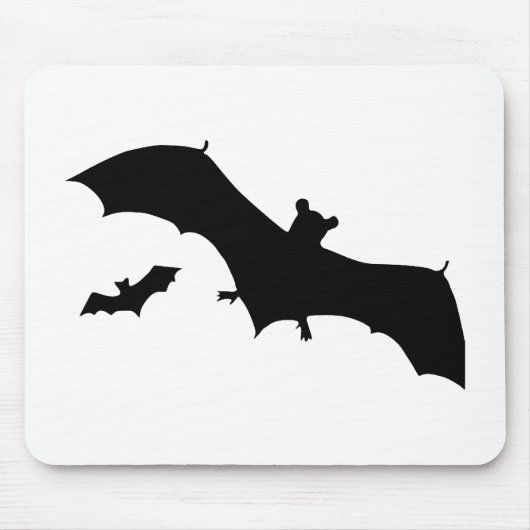 ハロウィンのコウモリ マウスパッド (正面)
