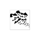 ハロウィンのコウモリ ラバースタンプ (インプリント)