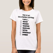 ハロウィンのコスチューム チェック マーク