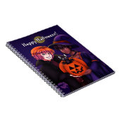 ハロウィンのコスチューム ノートブック (右側)