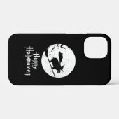 ハロウィンのコスプレに最適な魔女とカバのラバーギフト Case-Mate iPhoneケース (裏面 (横))