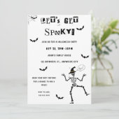 ハロウィンのコスメ不気味パーティーを呼び出そう 招待状 (スタンド正面)