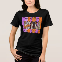 ハロウィンのコリー トライブレンドTシャツ