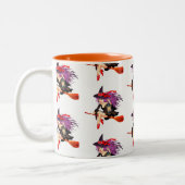 ハロウィンのコーヒー・マグ ツートーンマグカップ (左)