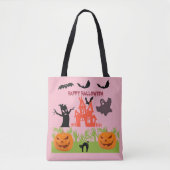 ハロウィンのゴージャスな喜び トートバッグ (正面)