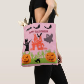 ハロウィンのゴージャスな喜び トートバッグ (クローズアップ)