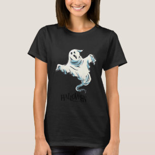 ハロウィンのゴーストのような怖い見た目がかっこいい Tシャツ