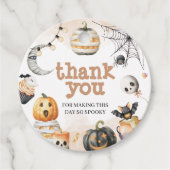 ハロウィンのサンキュータグ フェイバータグ (正面)