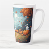 ハロウィンのジャックランタン🎃 カフェラテマグ (右)